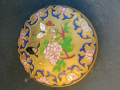 Boîte bronze doré - boîte,