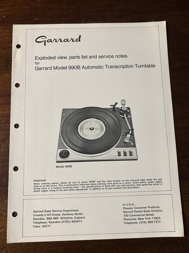 Garrard 990b automatic - garrard,