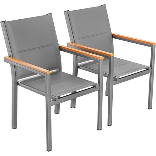 Lot chaises de - 2, jardin