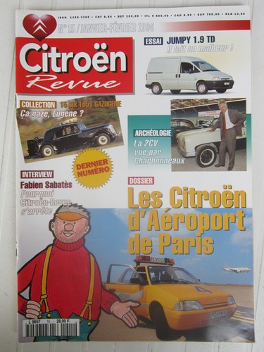 Citroën revue 15 six - citroËn,