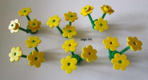 Lego fleurs flowers - 6,