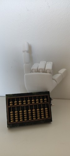 Petit boulier ancien laiton - petit,