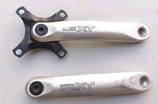 Shimano Deore XT FC M751 175mm Manivelles VTT Vintage Crank Arms 