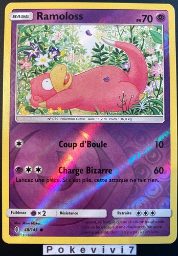 Carte pokemon ramoloss - carte, 48/145