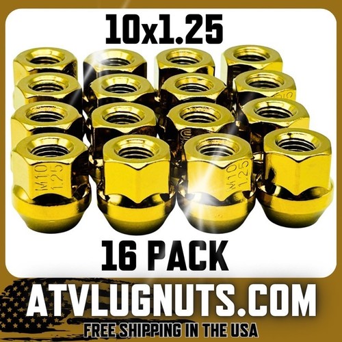 Acorn bulge lug nuts - 16,