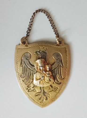 Pendentif argent médaille - argent,