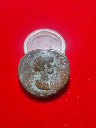 Monnaie romaine faustine - monnaie,