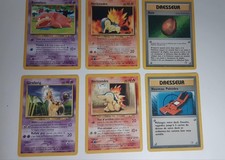 Lot 6 cartes Pokémon