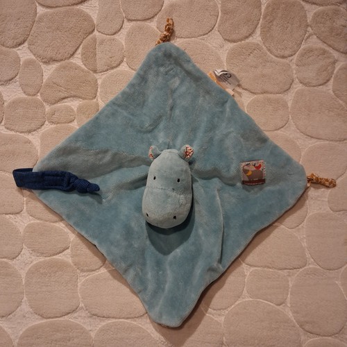 Doudou hippopotame carré - doudou,
