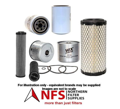 Nfs filtre kit pour jcb - jcb, 8014