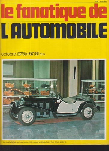 Fana automobile n 97 - l'automobile, n°97