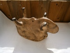 Ancien Moule Terre Cuite AGNEAU Pascal Alsace C.1920 Lammele Alsacien