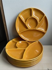 6 Assiettes Porcelaine à