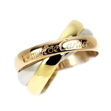 Bague Cartier K18YG/WG/PG