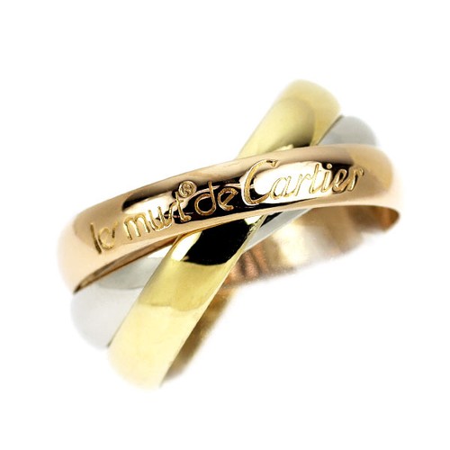 Bague cartier k18yg pg - bague, k18yg/wg/pg