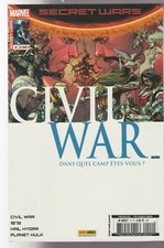 SECRET WARS CIVIL WAR N° 2 Marvel France Panini comics février 2016