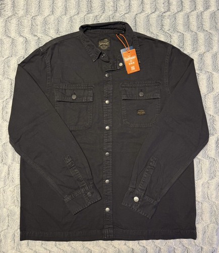 Surchemise superdry homme noir - homme,