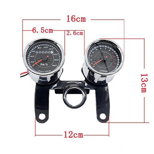 Compteur vitesse moto - compteur, 0
