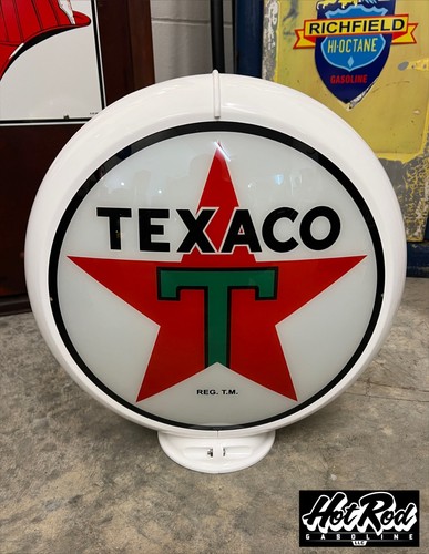 Texaco gas pump globe - texaco,