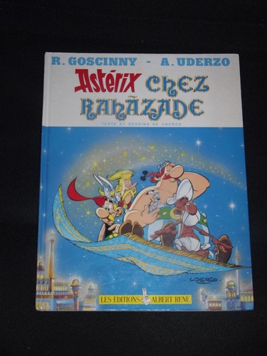 1987 astérix chez - rahazade, eo