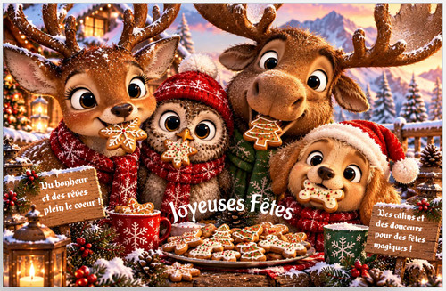 Cartes noël de - cartes,