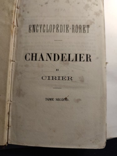 Encyclopedie roret - ,