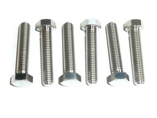 M10 X 1.2 5x 50 Complet Fileté Hexagone Vis Set Vis Boulons din 961 Ti GR5