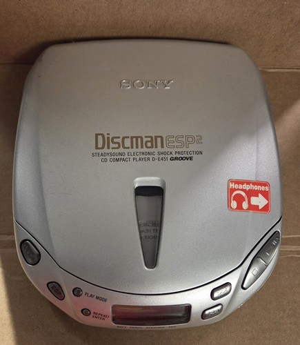 Sony discman esp2 e451 - discman, d-e451