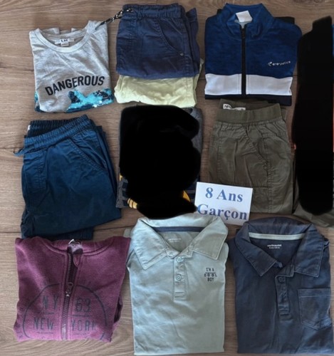 Lot vêtements ans - 8,