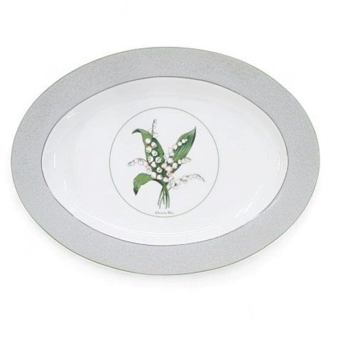 Assiette service ovale - assiette,