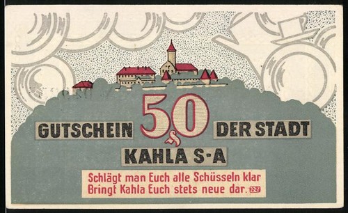 Monnaie nécessité kahla - monnaie, de
