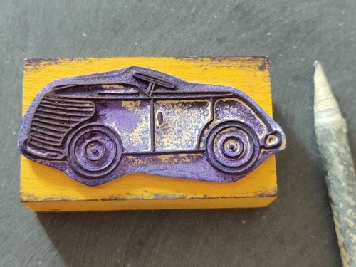 Voiture fer blanc - fer-blanc,
