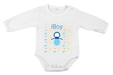 Body pour bébé coton longues