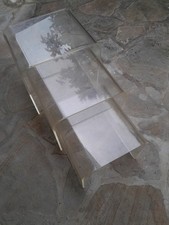 table gigogne plexiglas/nesting tables plexiglass