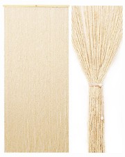 Rideau de perles en bois 90 x