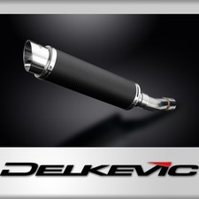 SUZUKI SV650 SV650S SV400 98-02 Echappement Silencieux 350mm Rond Carbone