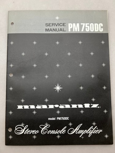 Marantz pm750dc original - pm750dc,