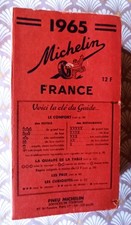 GUIDE MICHELIN FRANCE  1965
