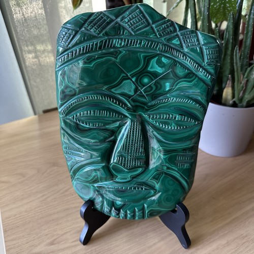 Grand masque malachite du - grand,