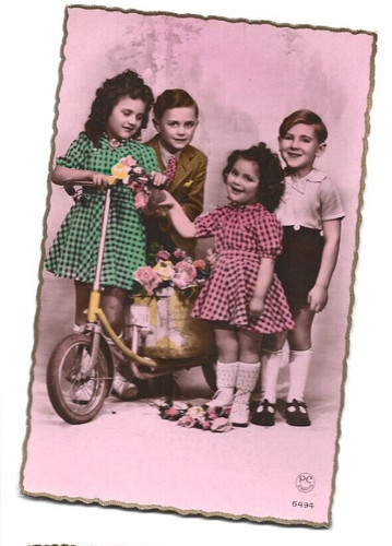 Ancienne carte postale photo