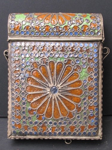 Ancien porte coran - porte-coran, émaillé