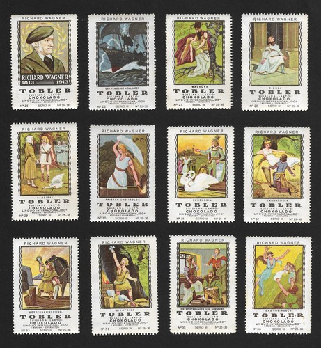 Poster stamps richard - richard, wagner