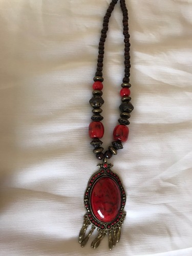 Collier femme ethnique tribal