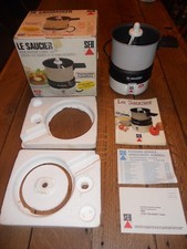 SEB - Le Saucier  1L  avec boite et livre de recette - en très bon état