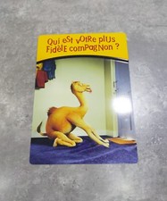 Plaque en métal vintage CAMEL Collector (décoration) 14,3 x 20,2 cm (Rare)