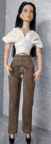 Ooak outfit pantalon doll - outfit,