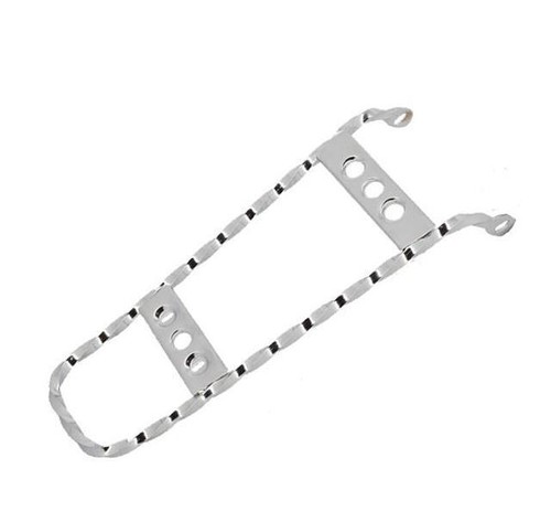 Porte bagage arrière torsadé