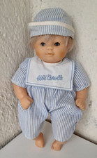 TRES RARE ANCIEN POUPON COROLLE " BEBE COROLLE " 26 cm 1987 VETEMENTS D'ORIGINE