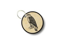 Porte cles clé clefs rond