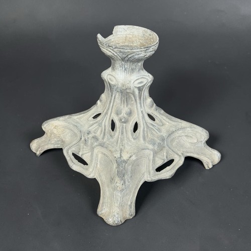 Support pied lampe pétrole - lampe, à
